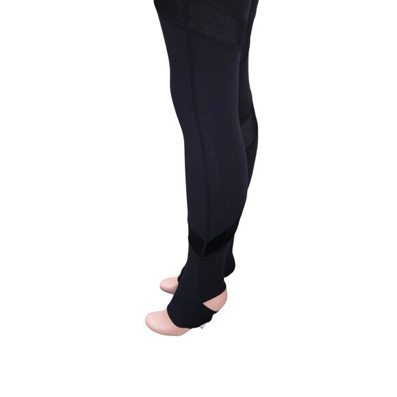 Lululemon Wunder Under Cire Wrap Yoga Stirrup Pants Women's Size 4 Black - Picture 8 of 15